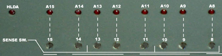 Altair 8800 sense switches